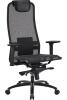 Кресло Everprof Deco Black Lux (Дэко Блэк Люкс) Сетка Черный